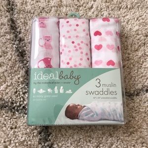 Aden + Anais Swaddle Blanket 3 pk NEW
